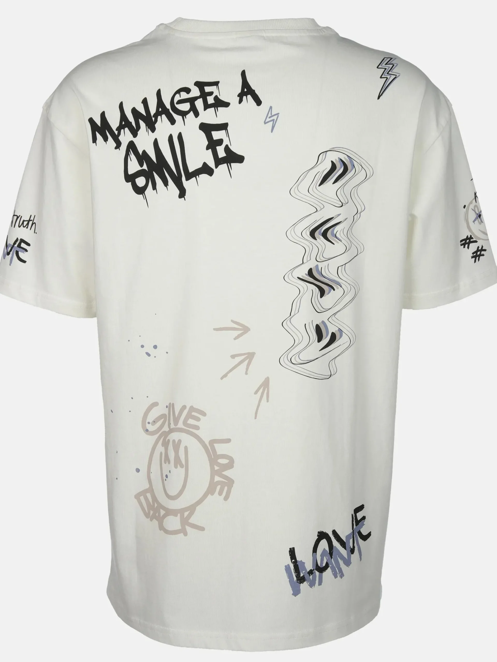 Herren IX-O Herren Shirt mit coolem Print