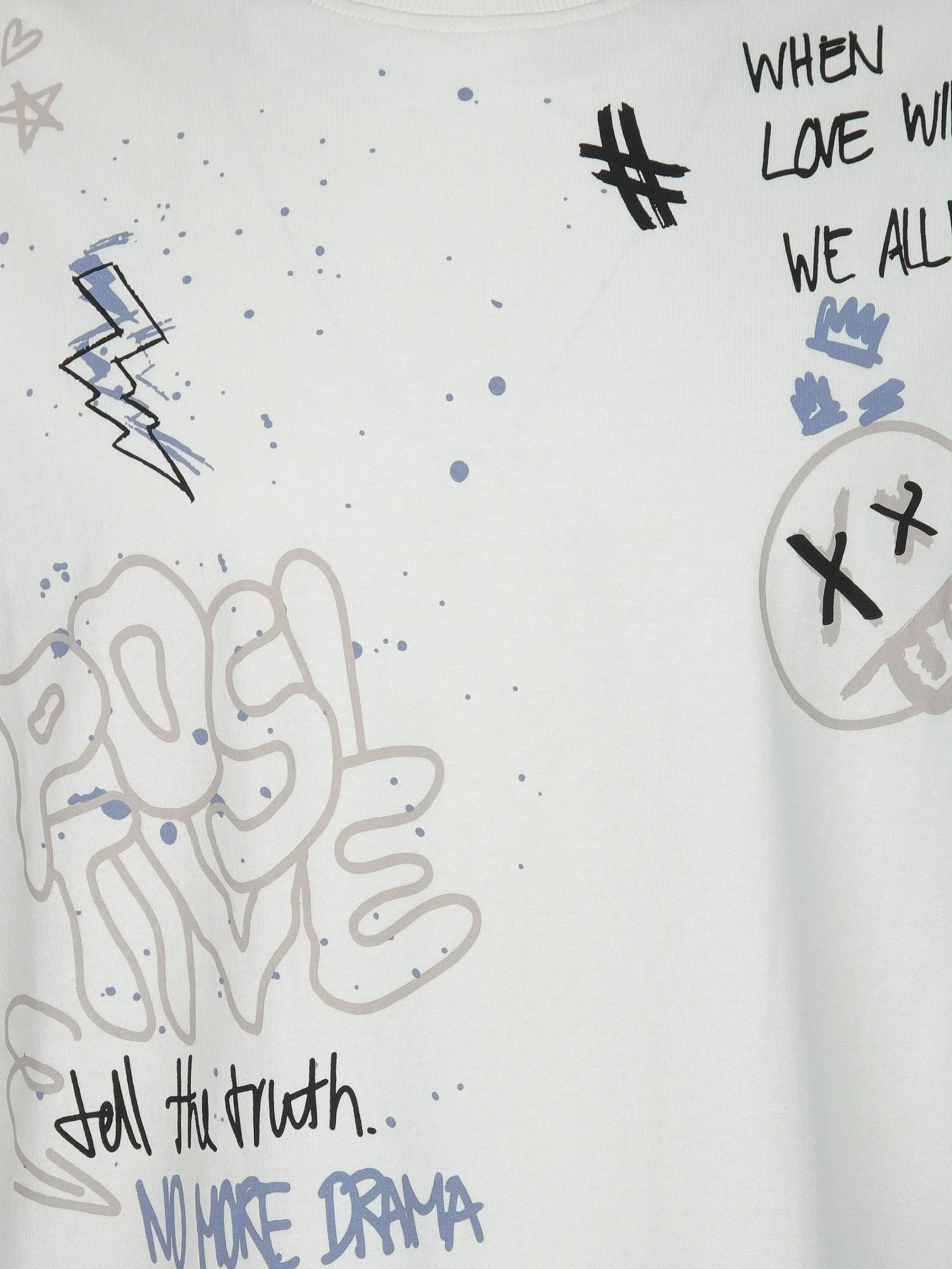 Herren IX-O Herren Shirt mit coolem Print