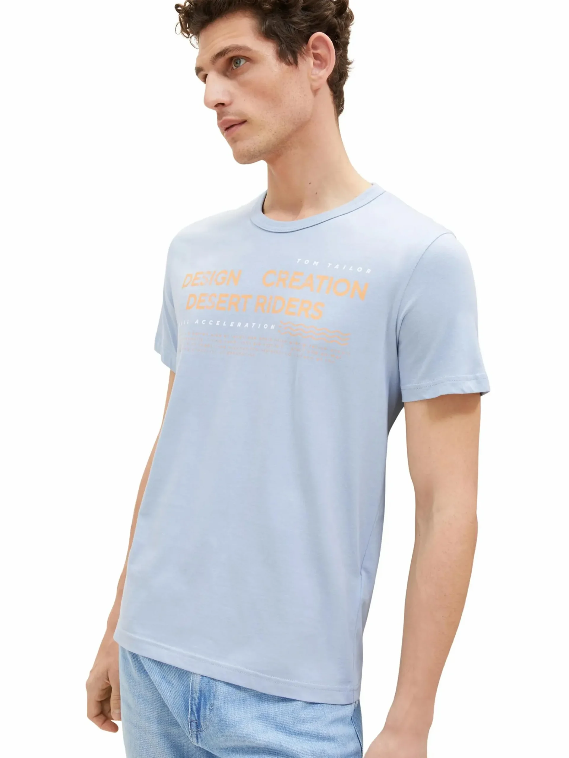 Herren Tom Tailor Herren Shirt mit Frontprint