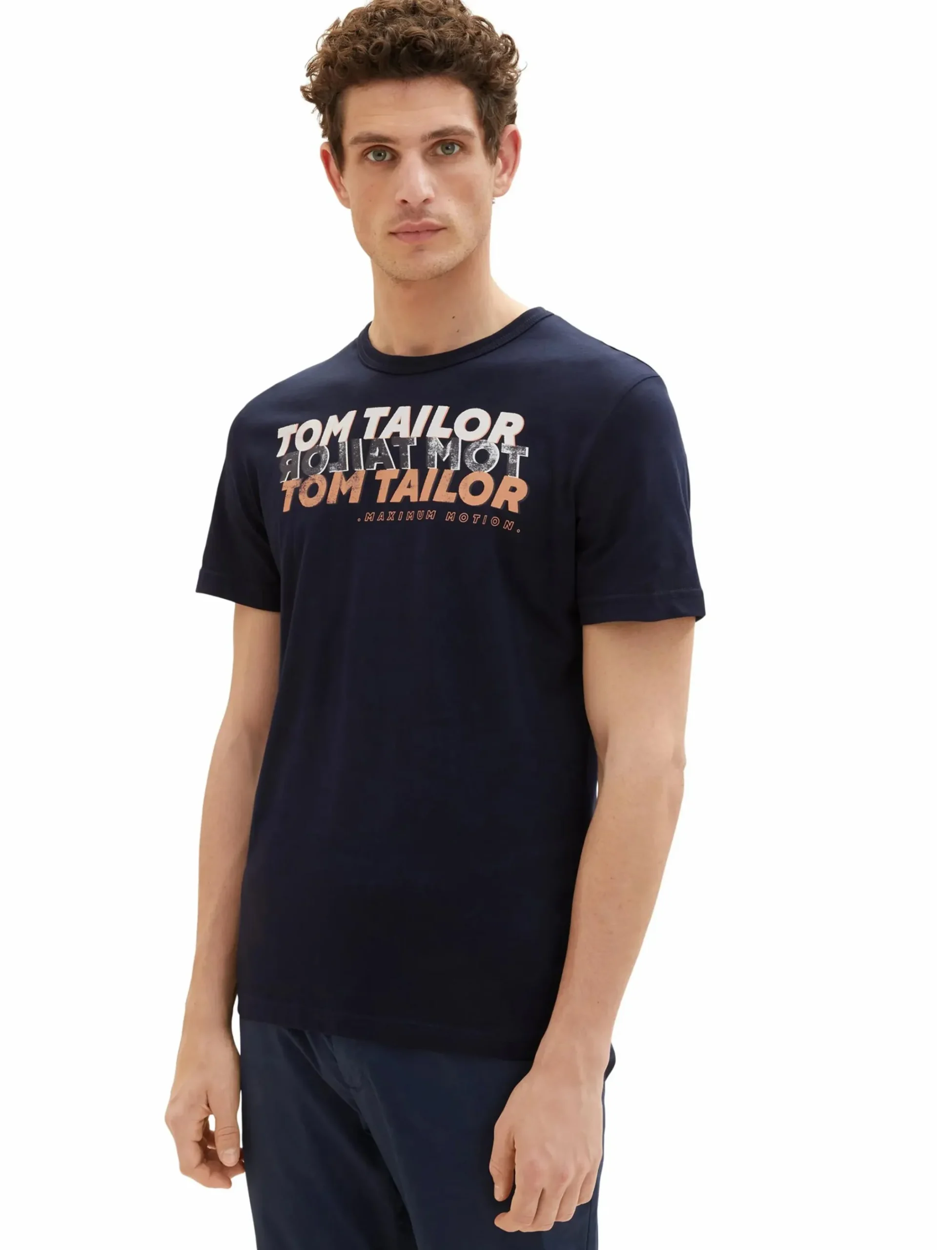 Herren Tom Tailor Herren Shirt mit Frontprint