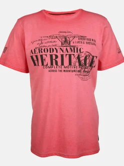 Herren Jim Spencer Herren Shirt mit Frontprint