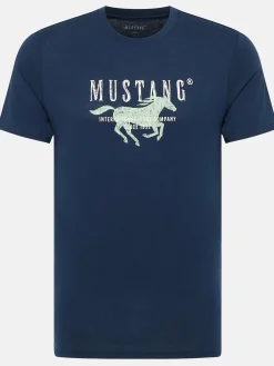 Herren Mustang Herren Shirt mit Frontprint