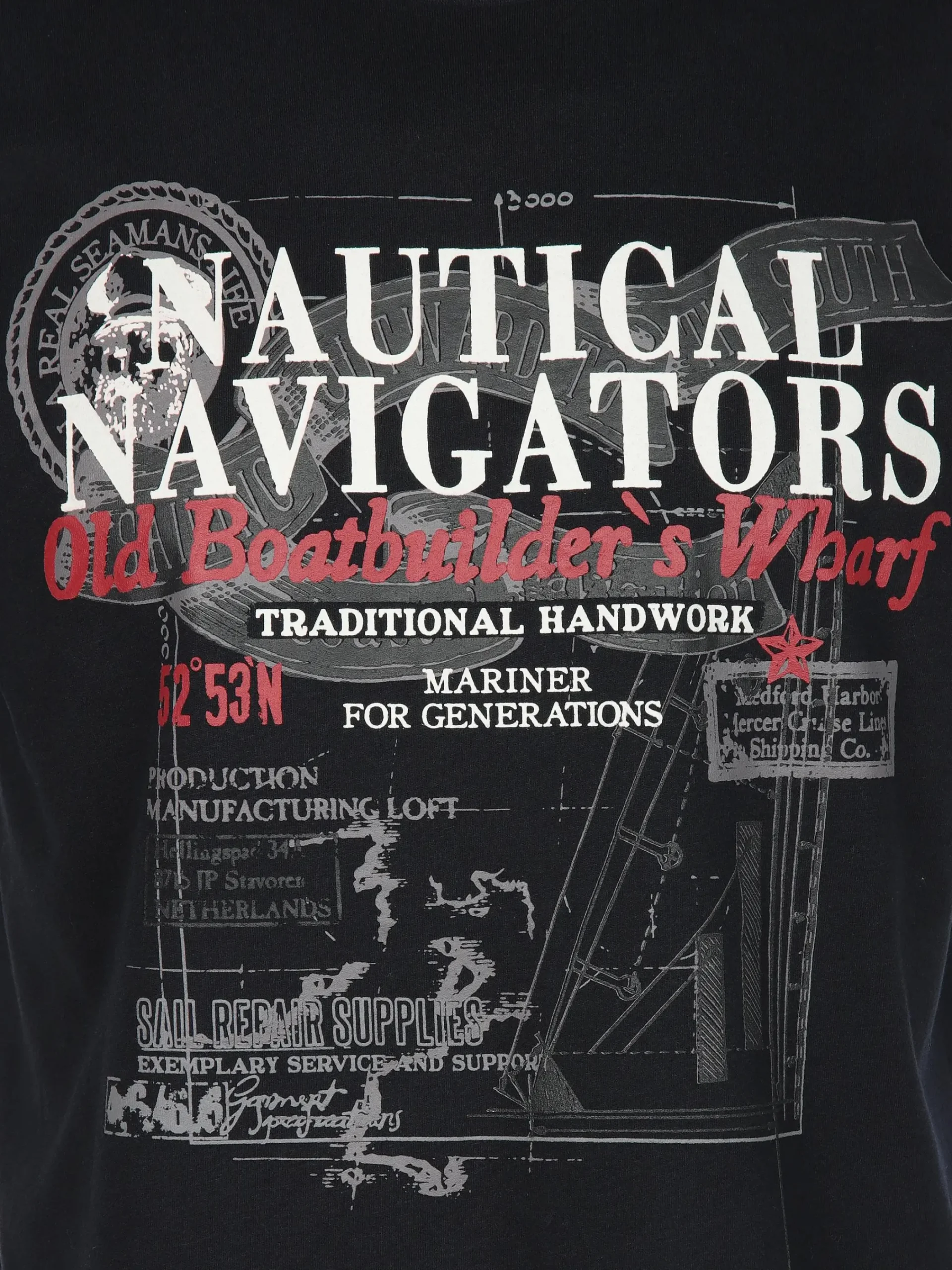 Herren Jim Spencer Herren Shirt mit Frontprint