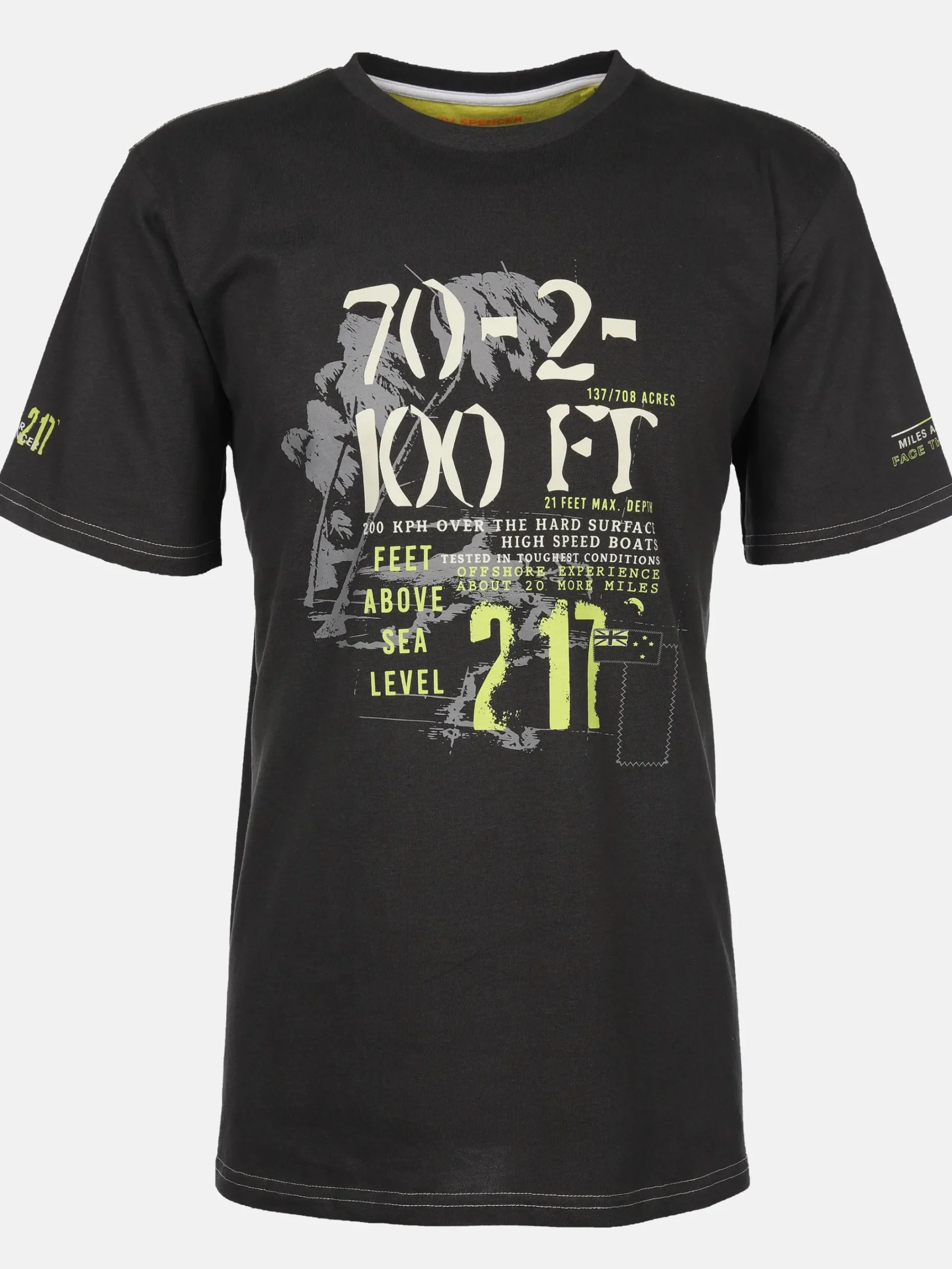 Herren Jim Spencer Herren Shirt mit Frontprint