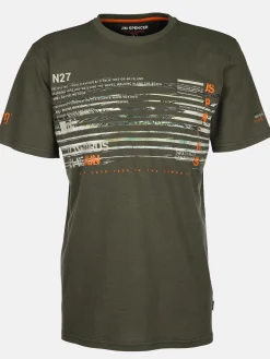 Herren Jim Spencer Herren Shirt mit Frontprint