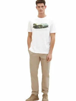 Herren Tom Tailor Herren Shirt mit Frontprint