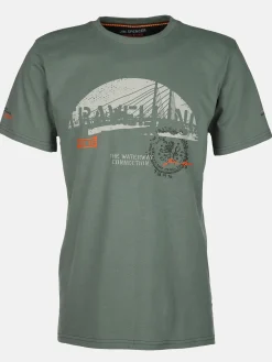 Herren Jim Spencer Herren Shirt mit Frontprint