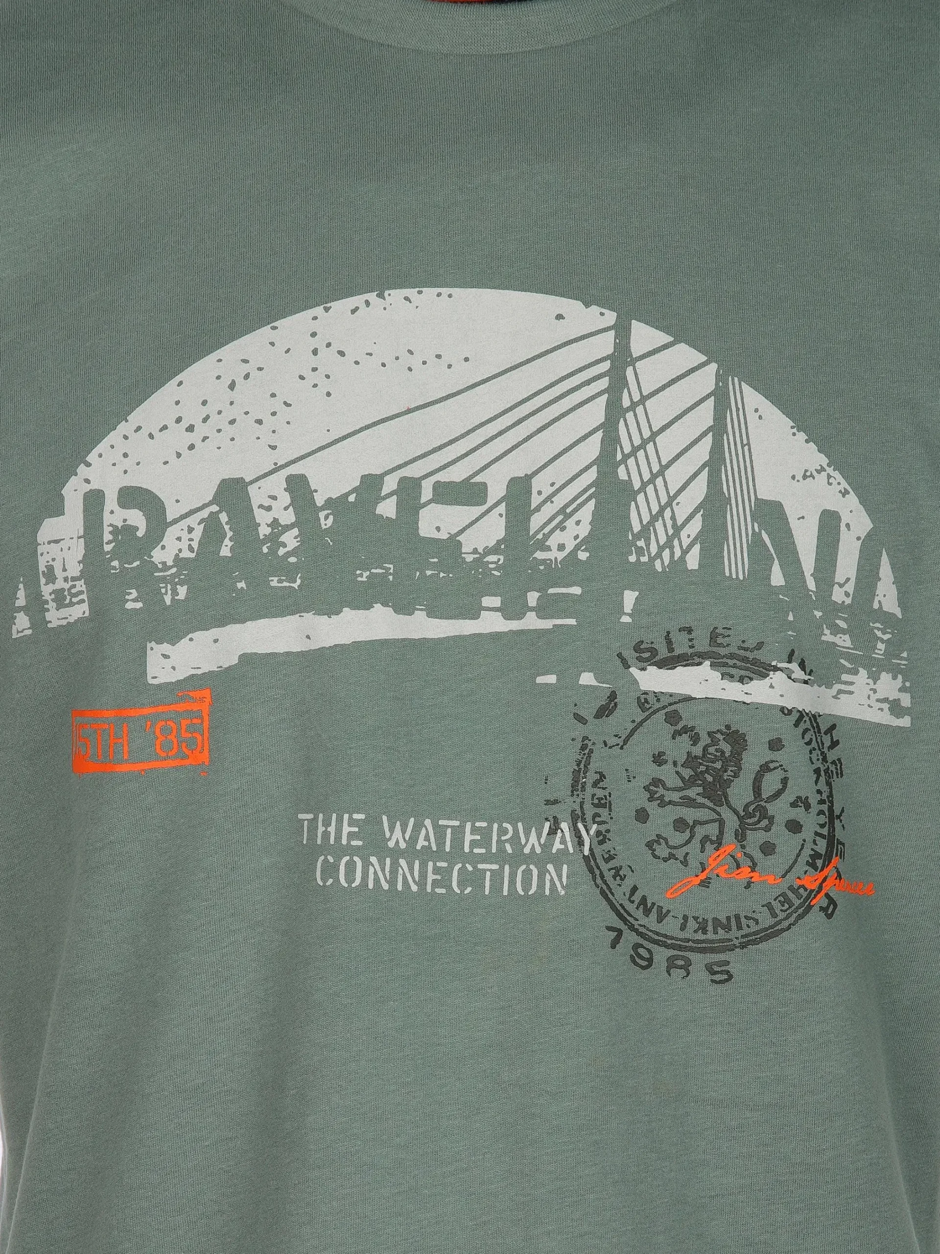 Herren Jim Spencer Herren Shirt mit Frontprint