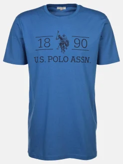 Herren U.S. Polo Assn. Herren Shirt mit Frontprint