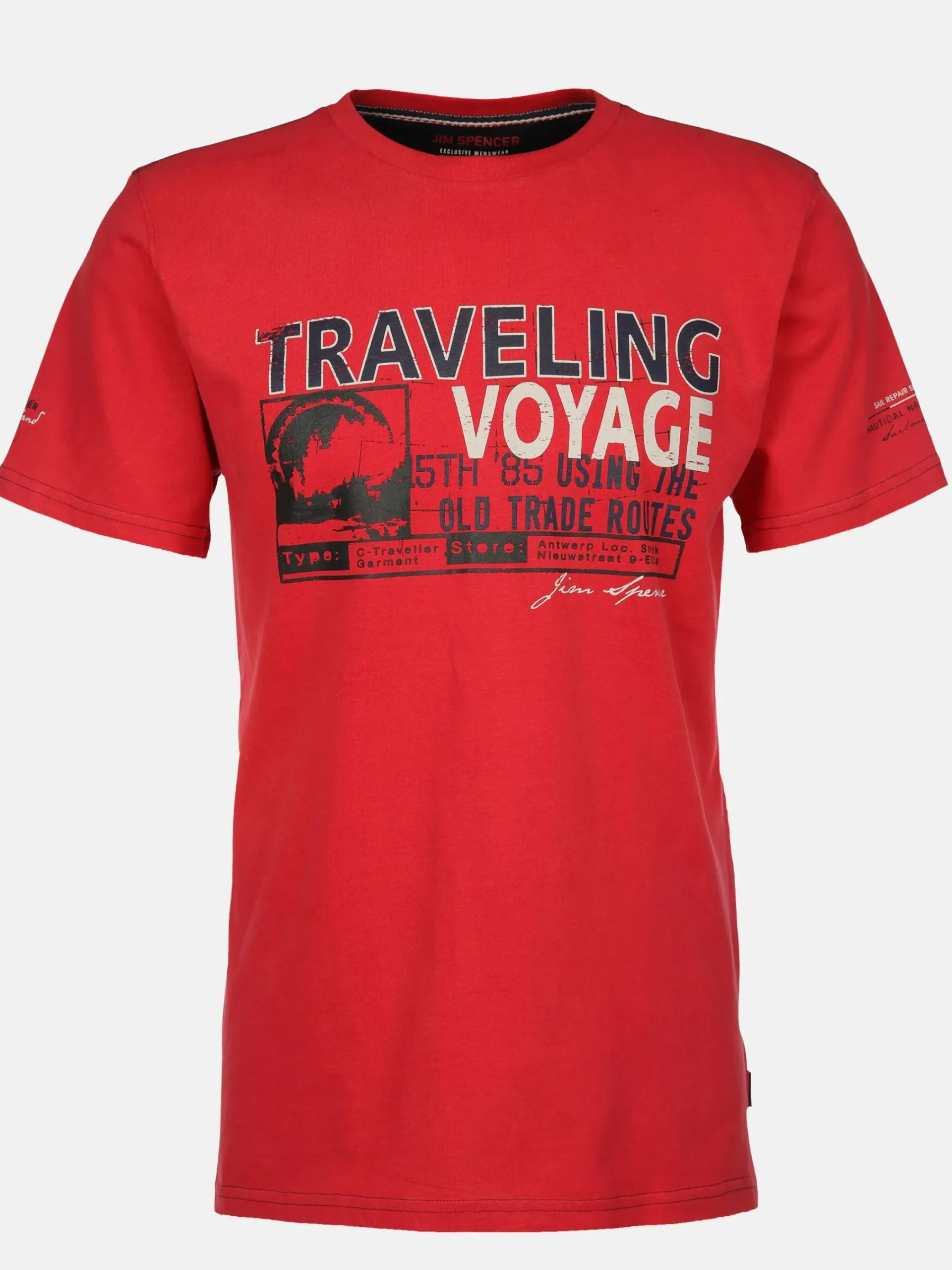 Herren Jim Spencer Herren Shirt mit Frontprint