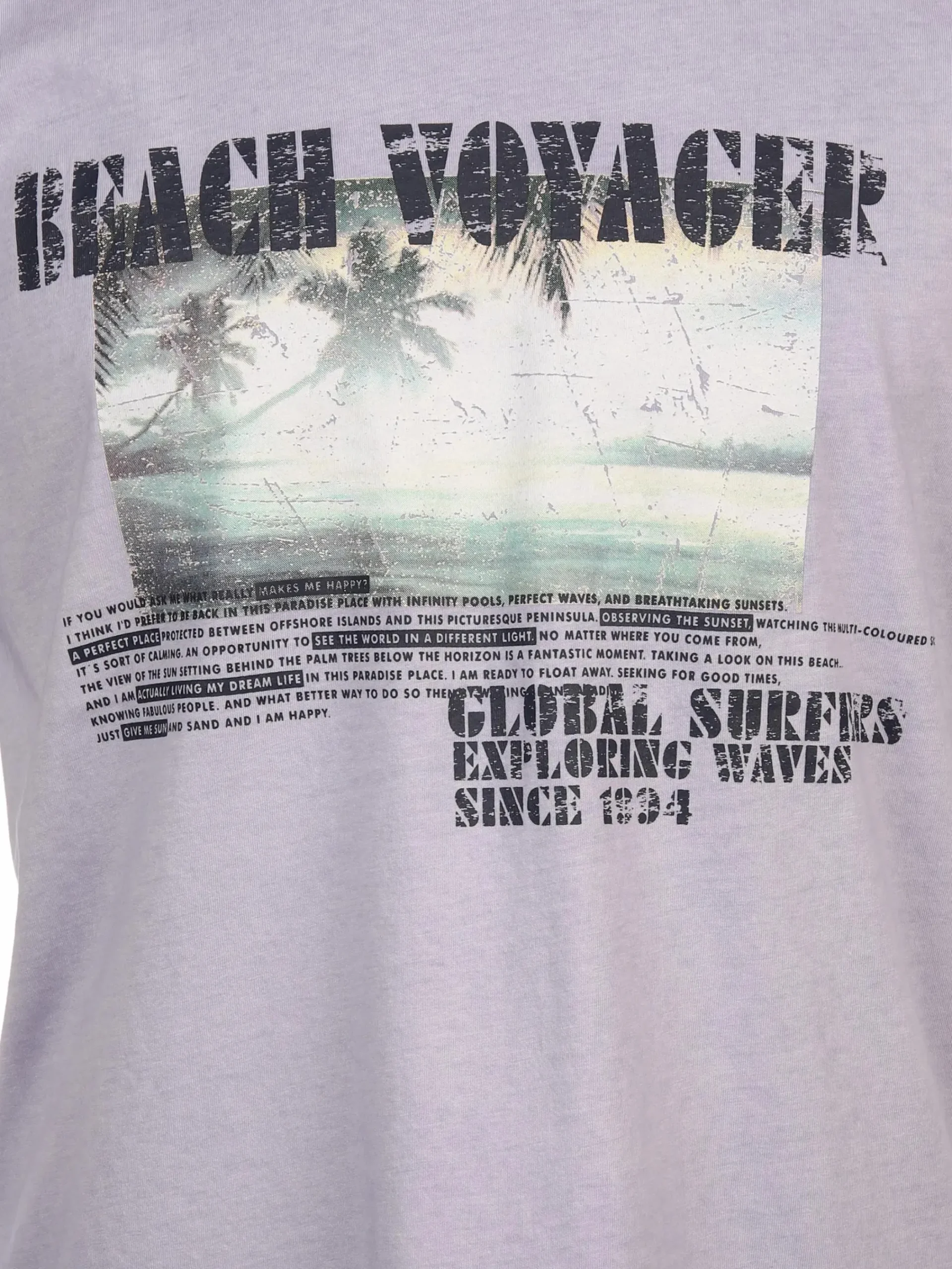 Herren Jim Spencer Herren Shirt mit Frontprint