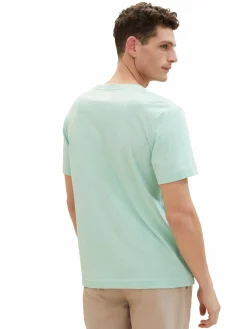 Herren Tom Tailor Herren Shirt mit Serafinoausschnitt