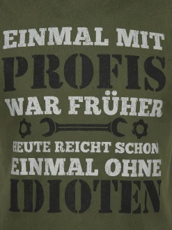 Herren Worker Herren Shirt mit Spruch