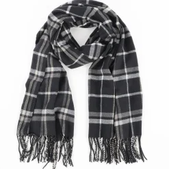 Herren Jim Spencer Herren Softacrylschal mit Muster