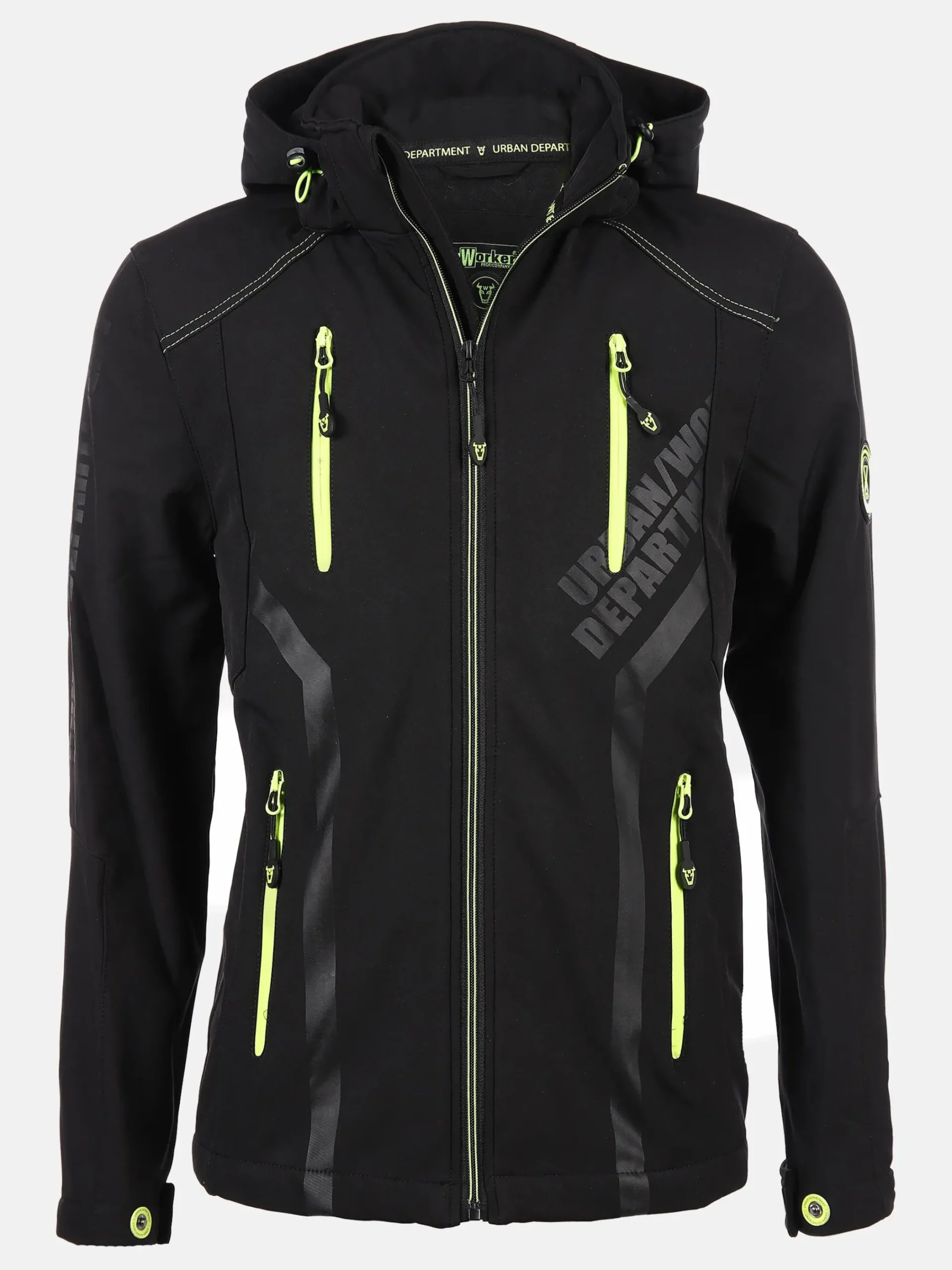 Herren Worker Herren Softshelljacke mit vielen Details