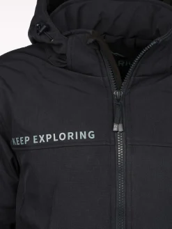 Herren Grinario Sports Herren Softshelljacke mit Kapuze