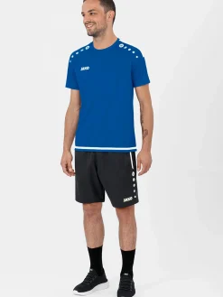 Herren JAKO Herren Sporthose mit Print und Seitenstreifen