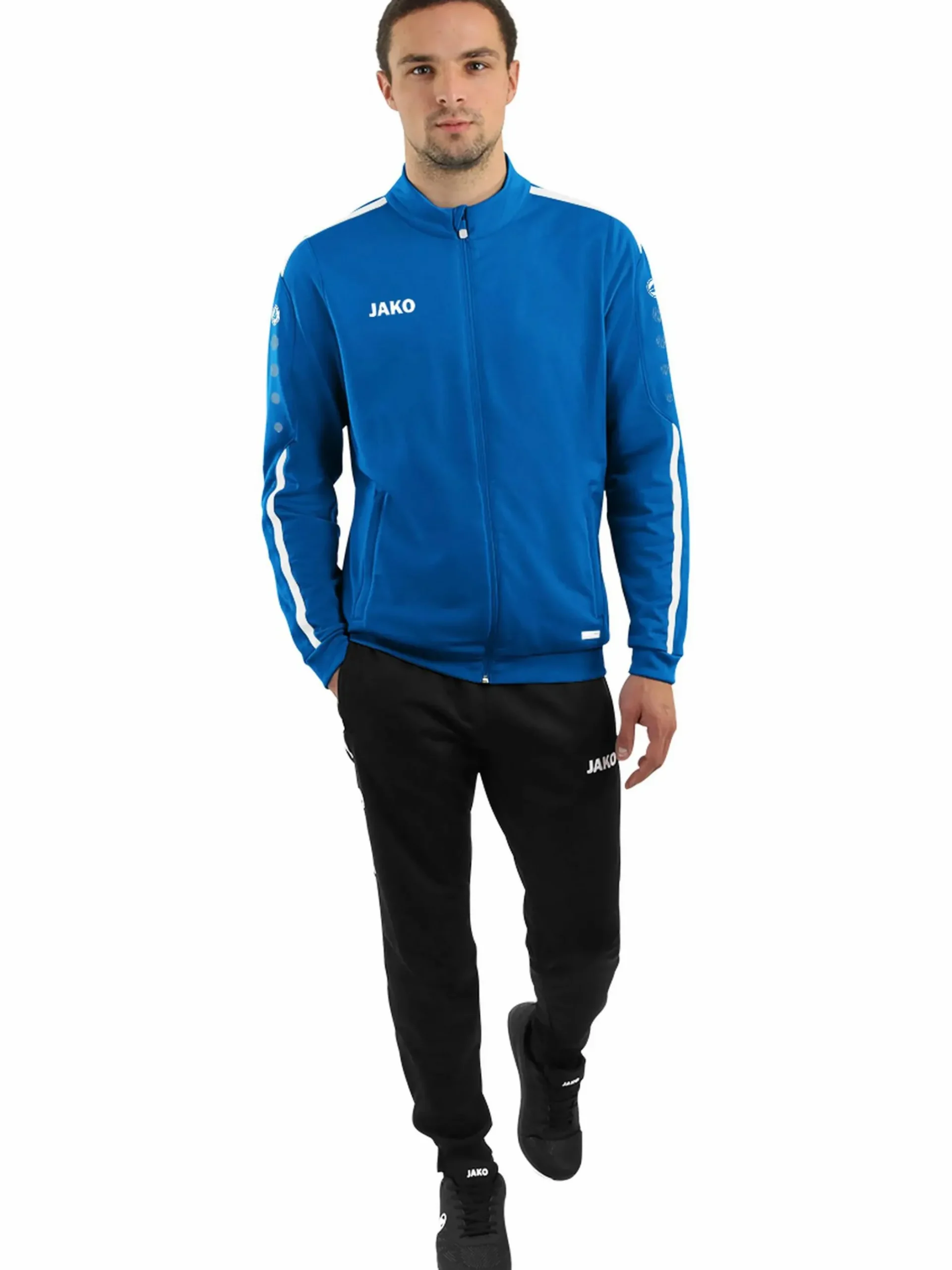 Herren JAKO Herren Sporthose mit seitlichem Streifen