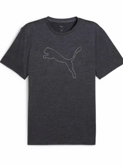 Herren Puma Herren Sportshirt mit Logo-Print