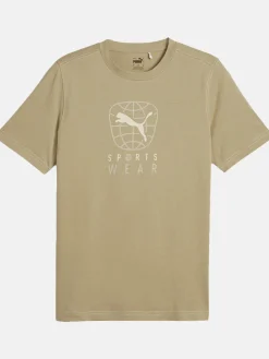 Herren Puma Herren Sportshirt mit Logoprint