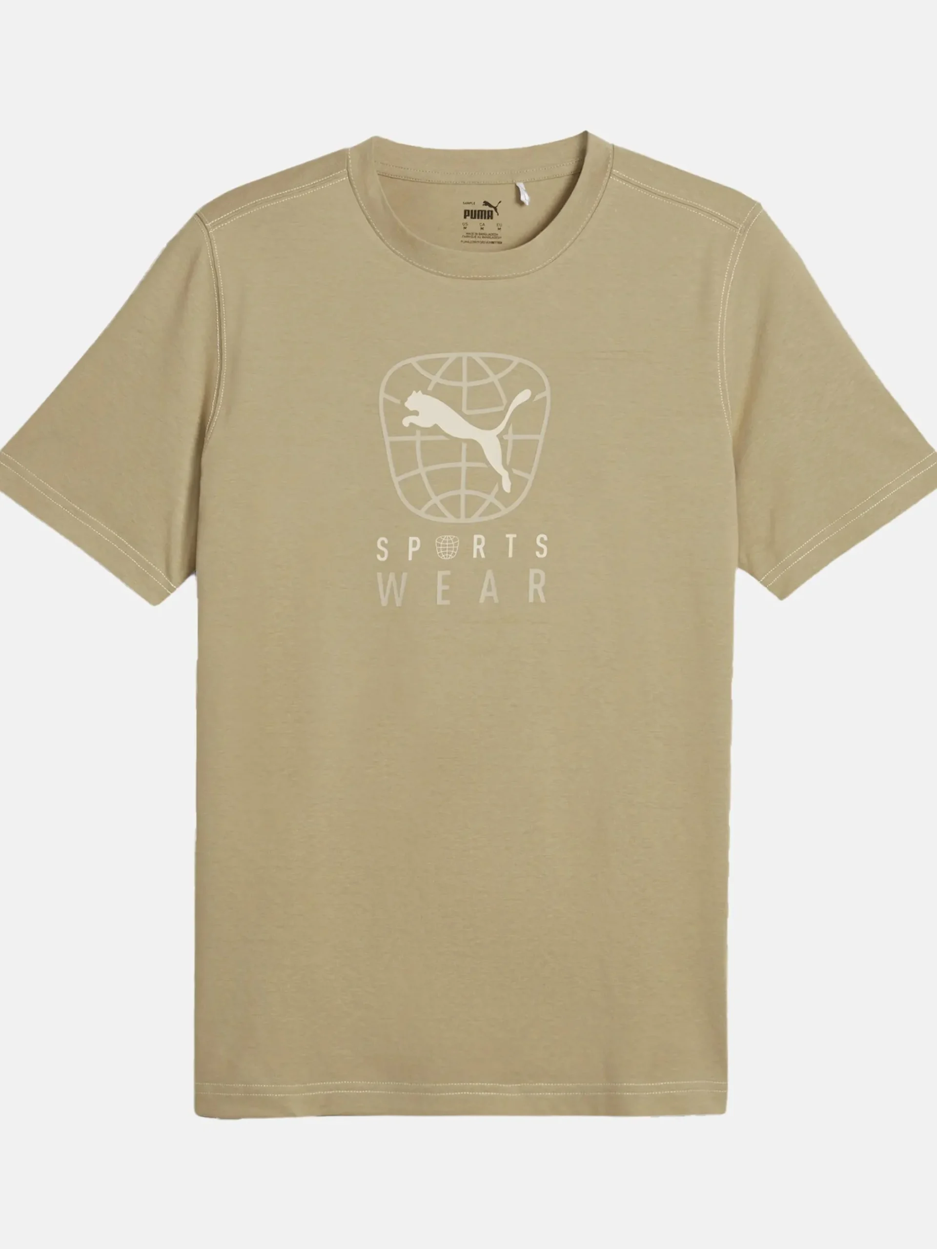 Herren Puma Herren Sportshirt mit Logoprint