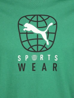 Herren Puma Herren Sportshirt mit Logoprint