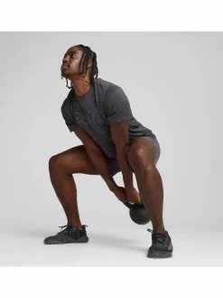 Herren Puma Herren Sportshirt mit Logo-Print