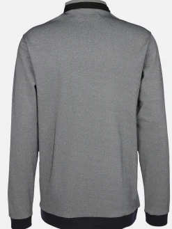 Herren Jim Spencer Herren Stehkragenshirt mit Knopfleiste