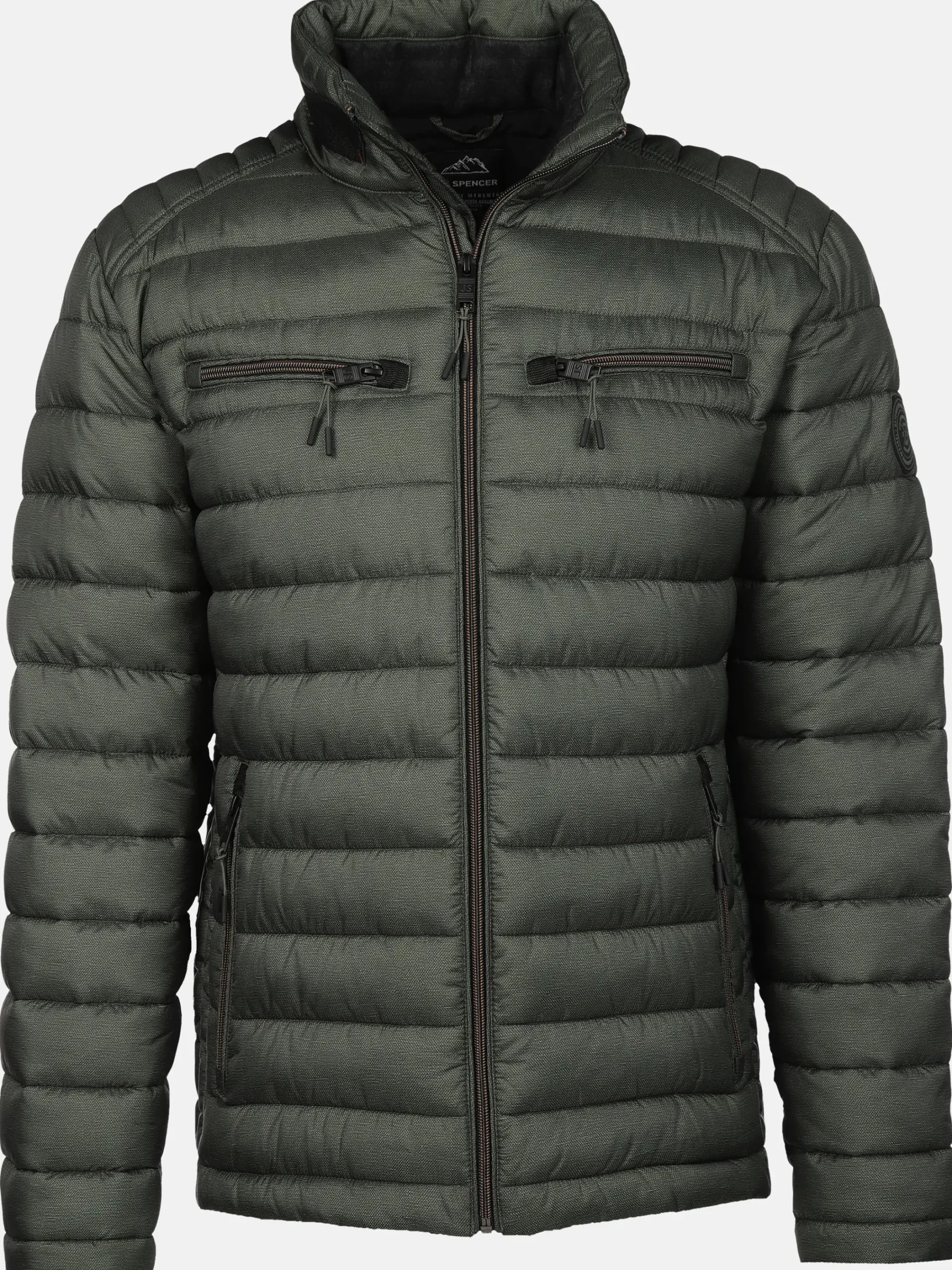 Herren Jim Spencer Herren Steppjacke in schmaler Form