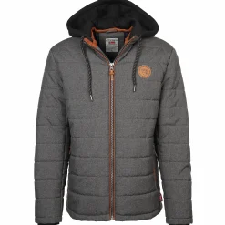 Herren Southern Territory Herren Steppjacke mit abnehmbarer Kapuze