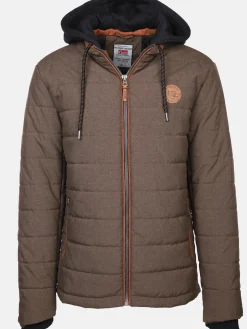 Herren Southern Territory Herren Steppjacke mit abnehmbarer Kapuze