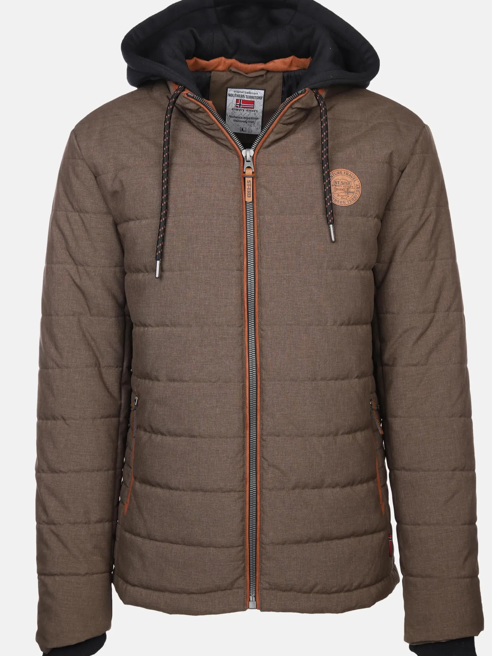 Herren Southern Territory Herren Steppjacke mit abnehmbarer Kapuze