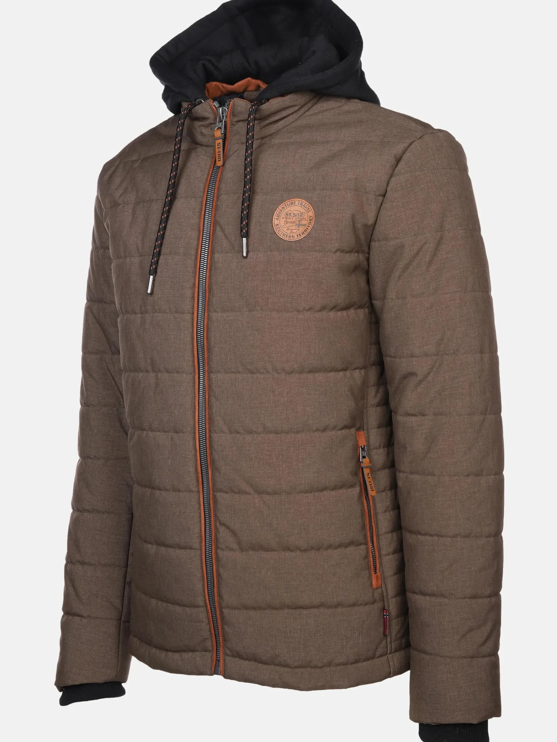 Herren Southern Territory Herren Steppjacke mit abnehmbarer Kapuze