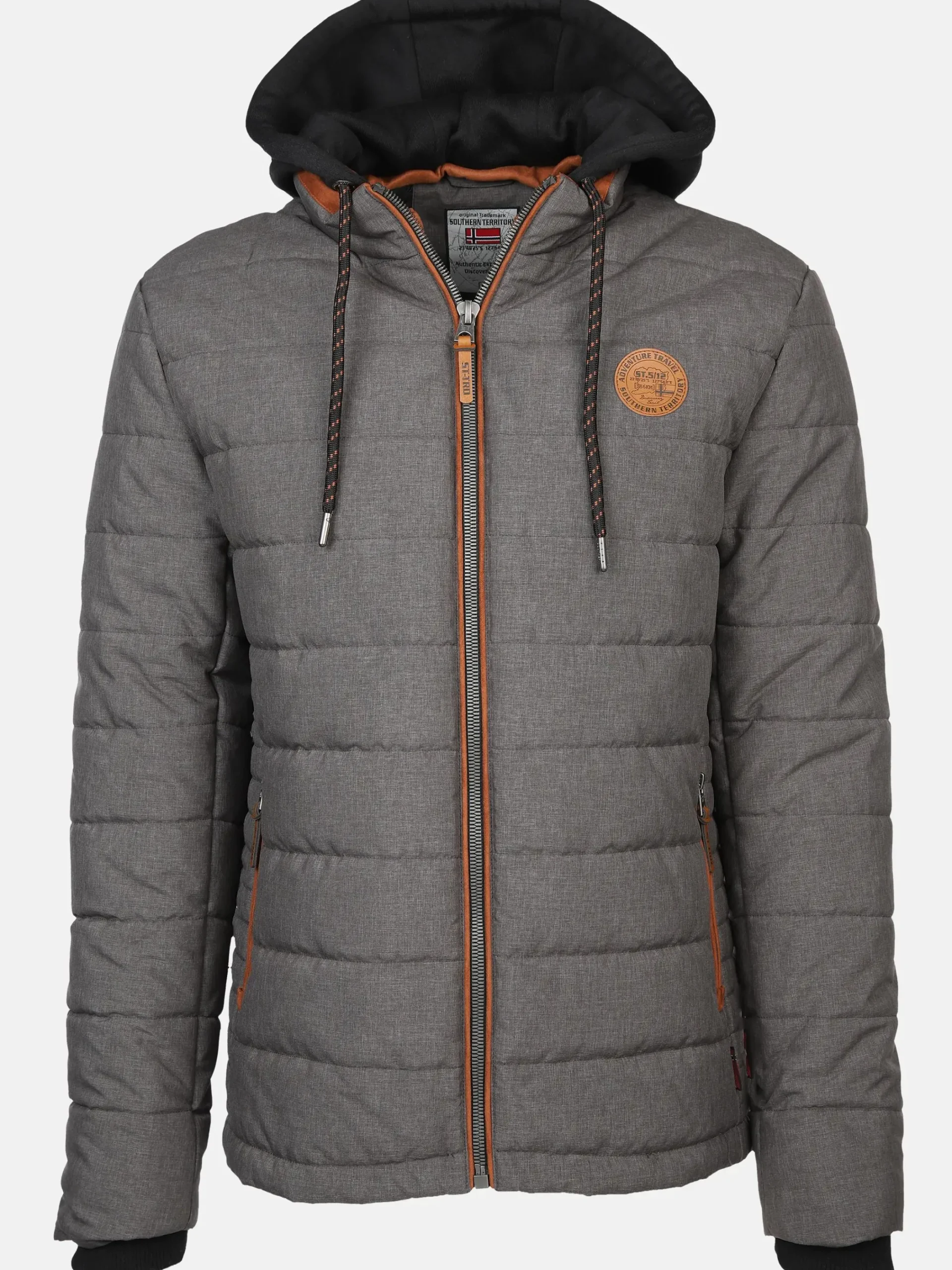 Herren Southern Territory Herren Steppjacke mit abnehmbarer Kapuze