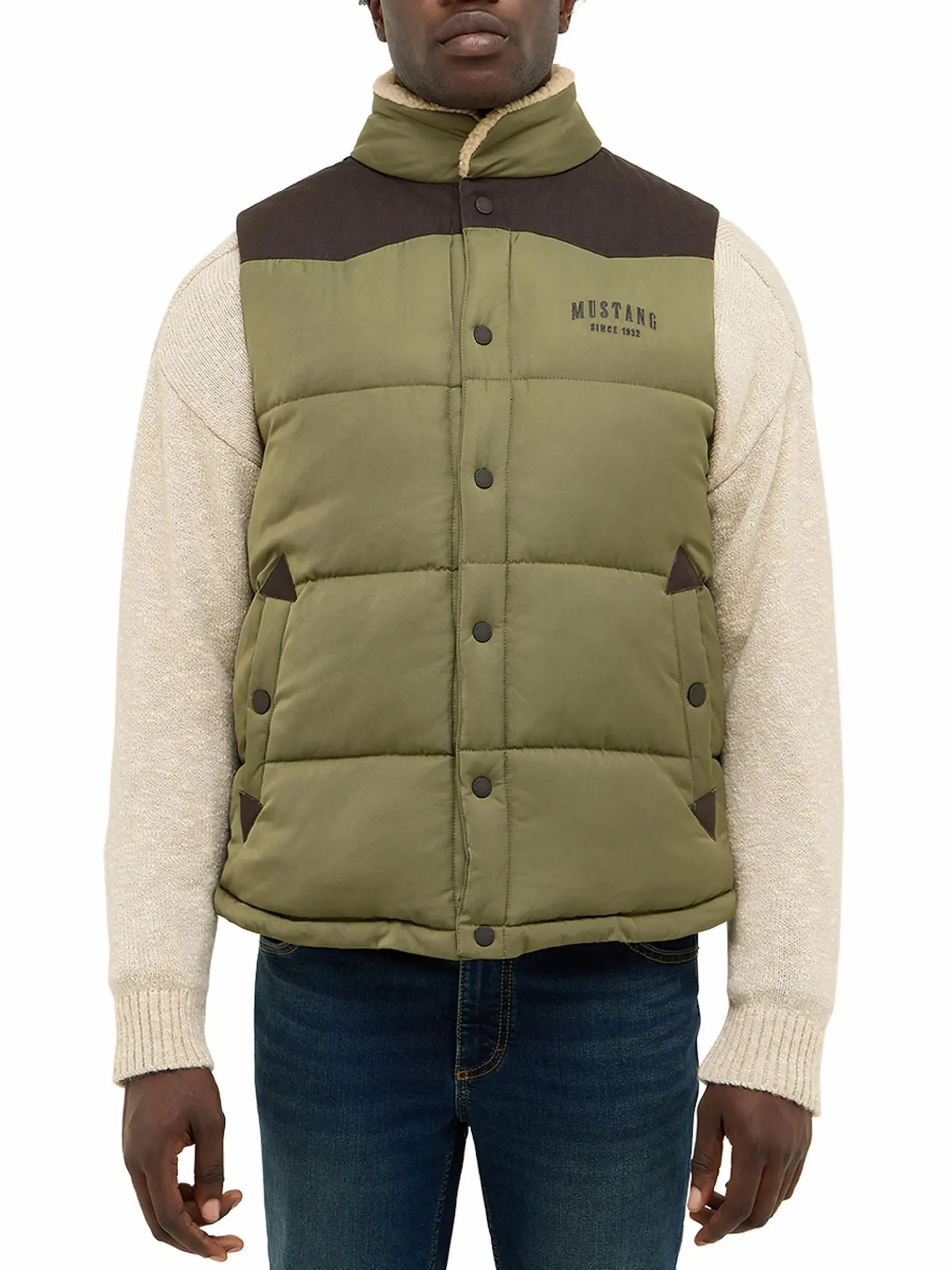 Herren Mustang Herren Steppweste