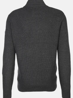 Herren Jim Spencer Herren Strickcardigan mit Reißverschluss