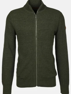 Herren Jim Spencer Herren Strickcardigan mit Reißverschluss