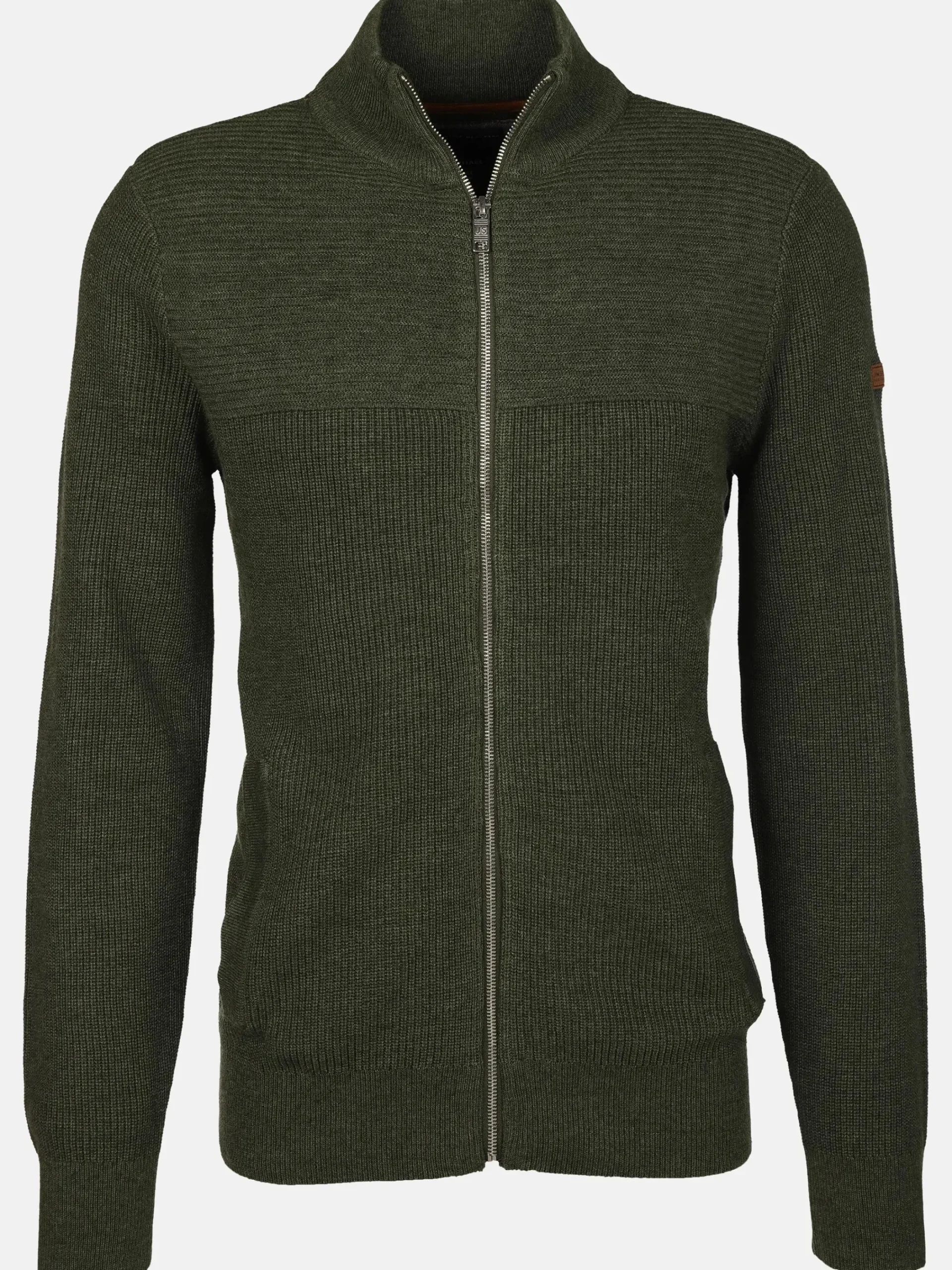 Herren Jim Spencer Herren Strickcardigan mit Reißverschluss