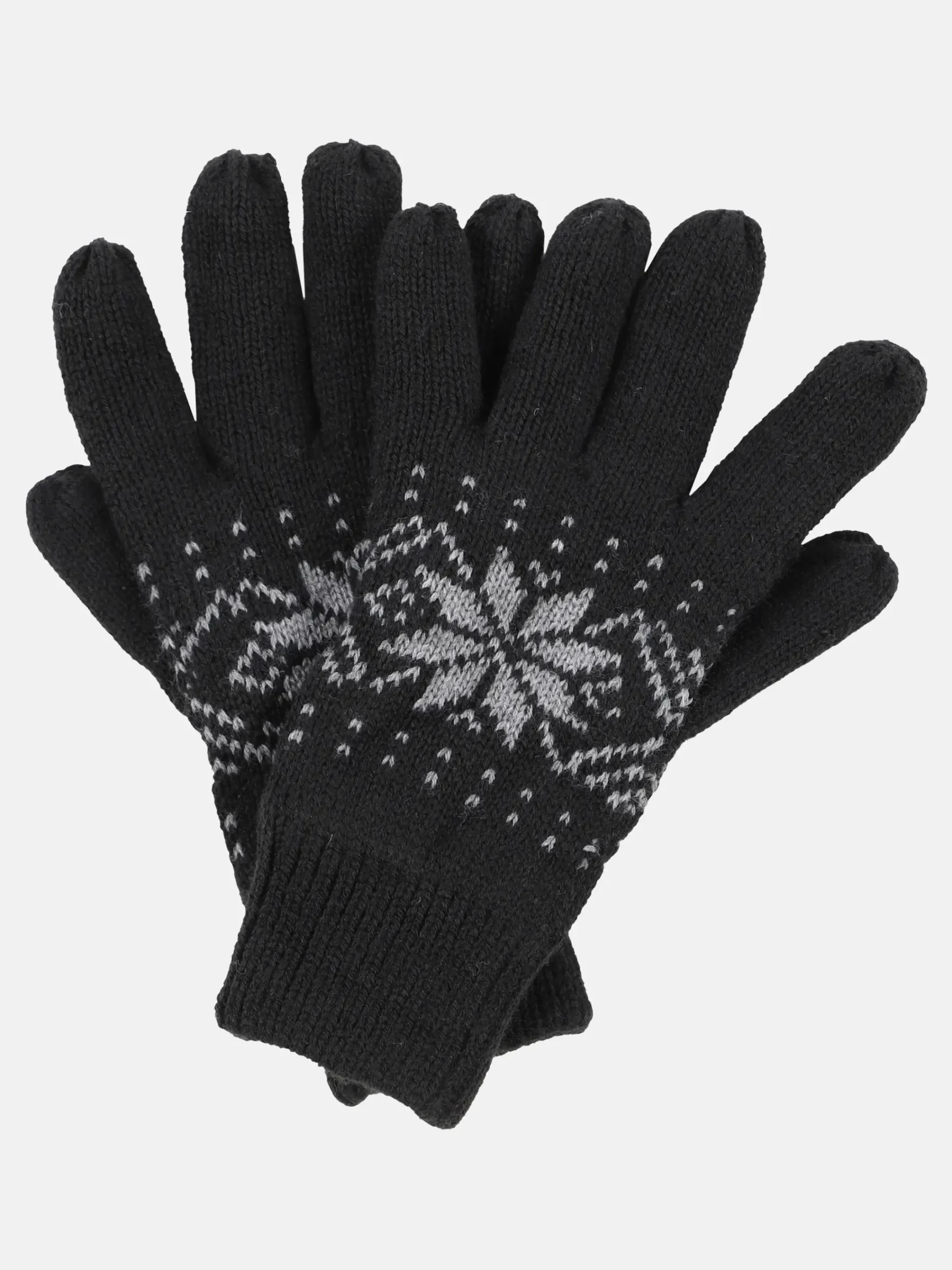 Herren Jim Spencer Herren Strickhandschuhe mit Norwegermuster