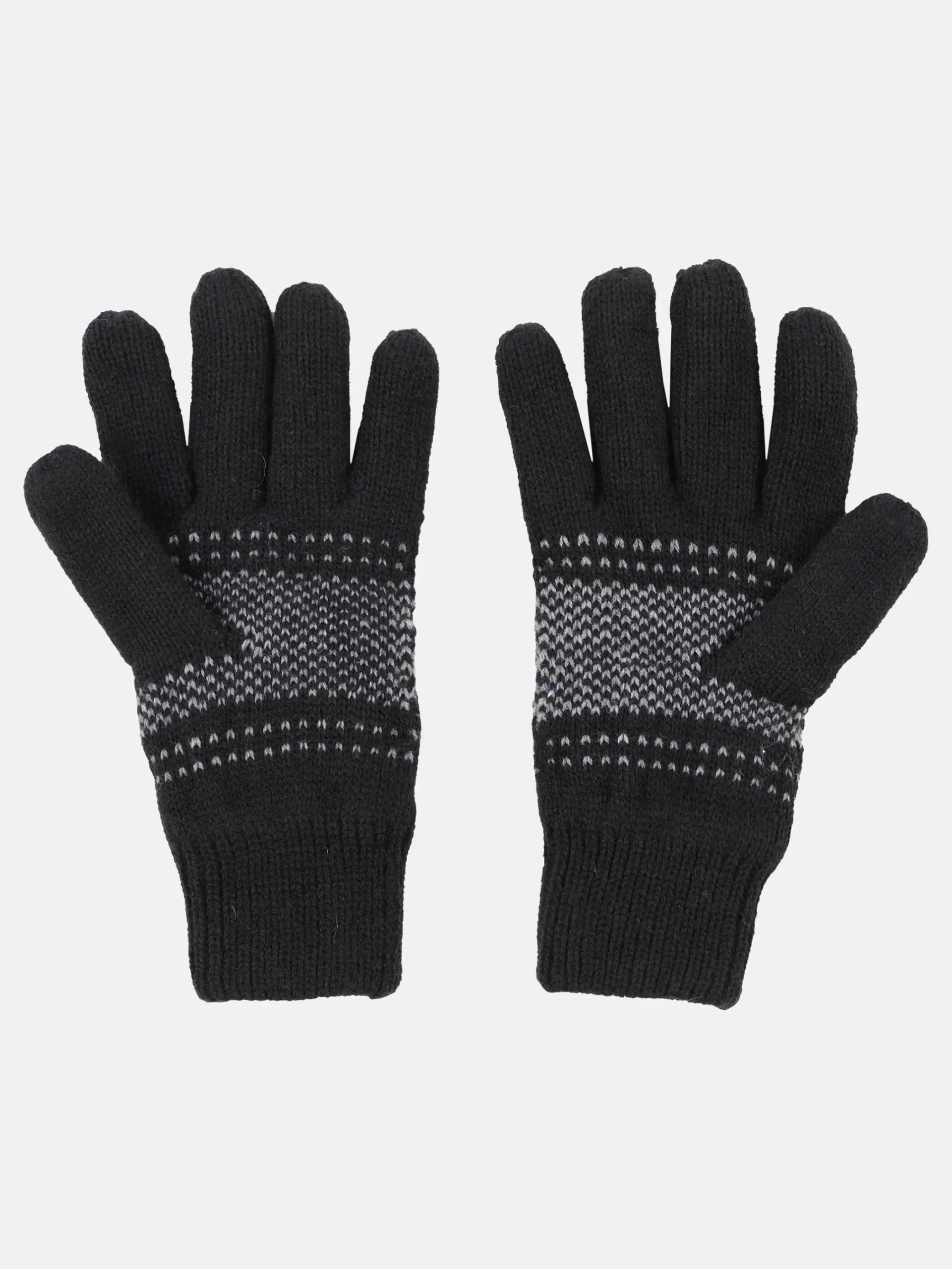 Herren Jim Spencer Herren Strickhandschuhe mit Norwegermuster