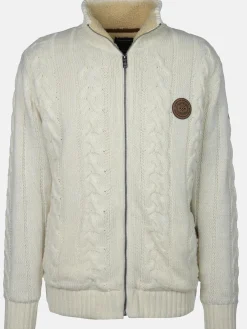 Herren Jim Spencer Herren Strickjacke, warm wattiert