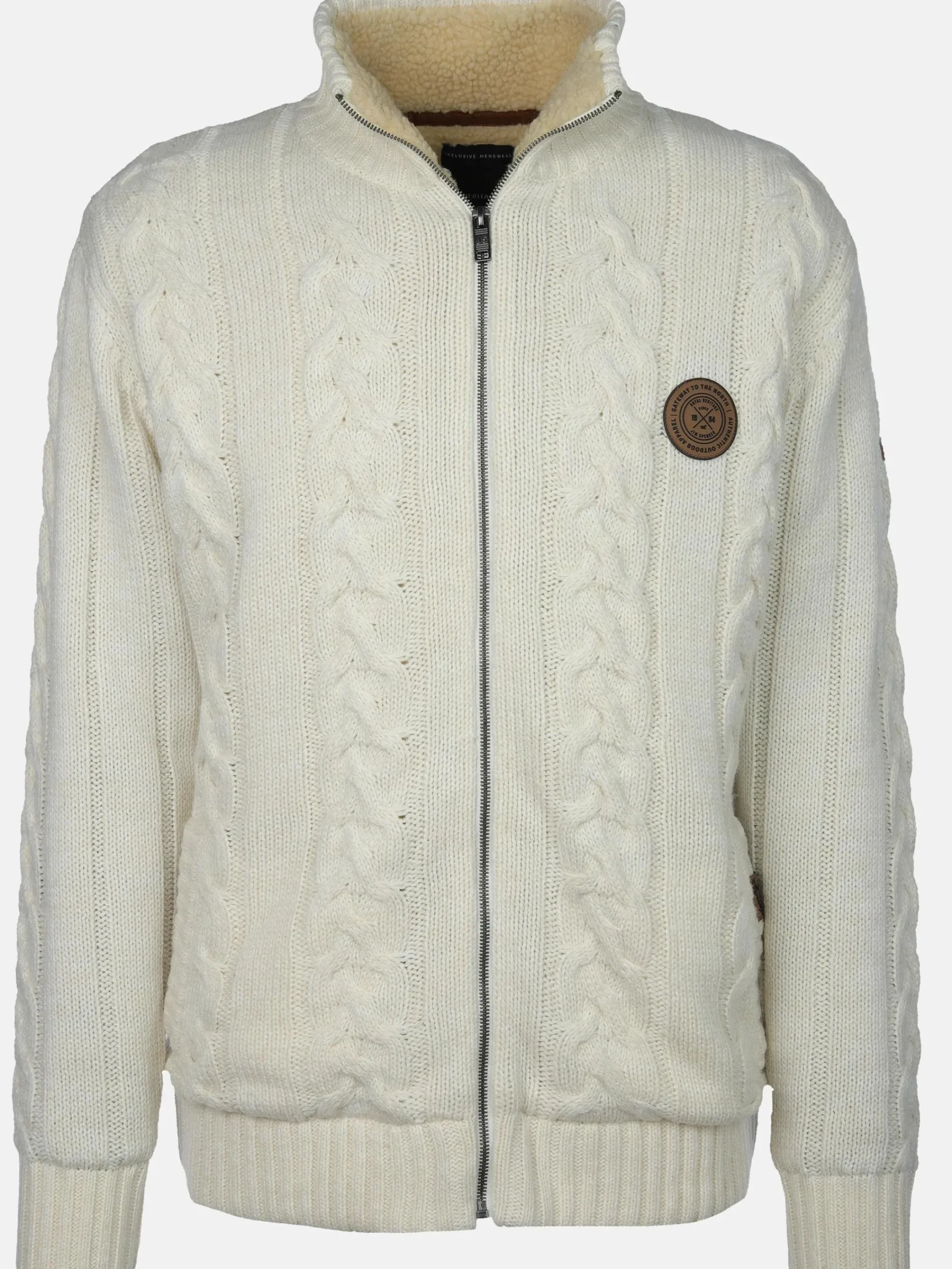 Herren Jim Spencer Herren Strickjacke, warm wattiert