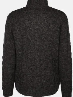 Herren Jim Spencer Herren Strickjacke wattiert im Norwegermuster