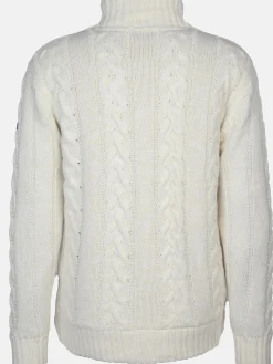 Herren Jim Spencer Herren Strickjacke wattiert im Norwegermuster