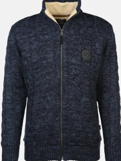 Herren Jim Spencer Herren Strickjacke wattiert im Norwegermuster