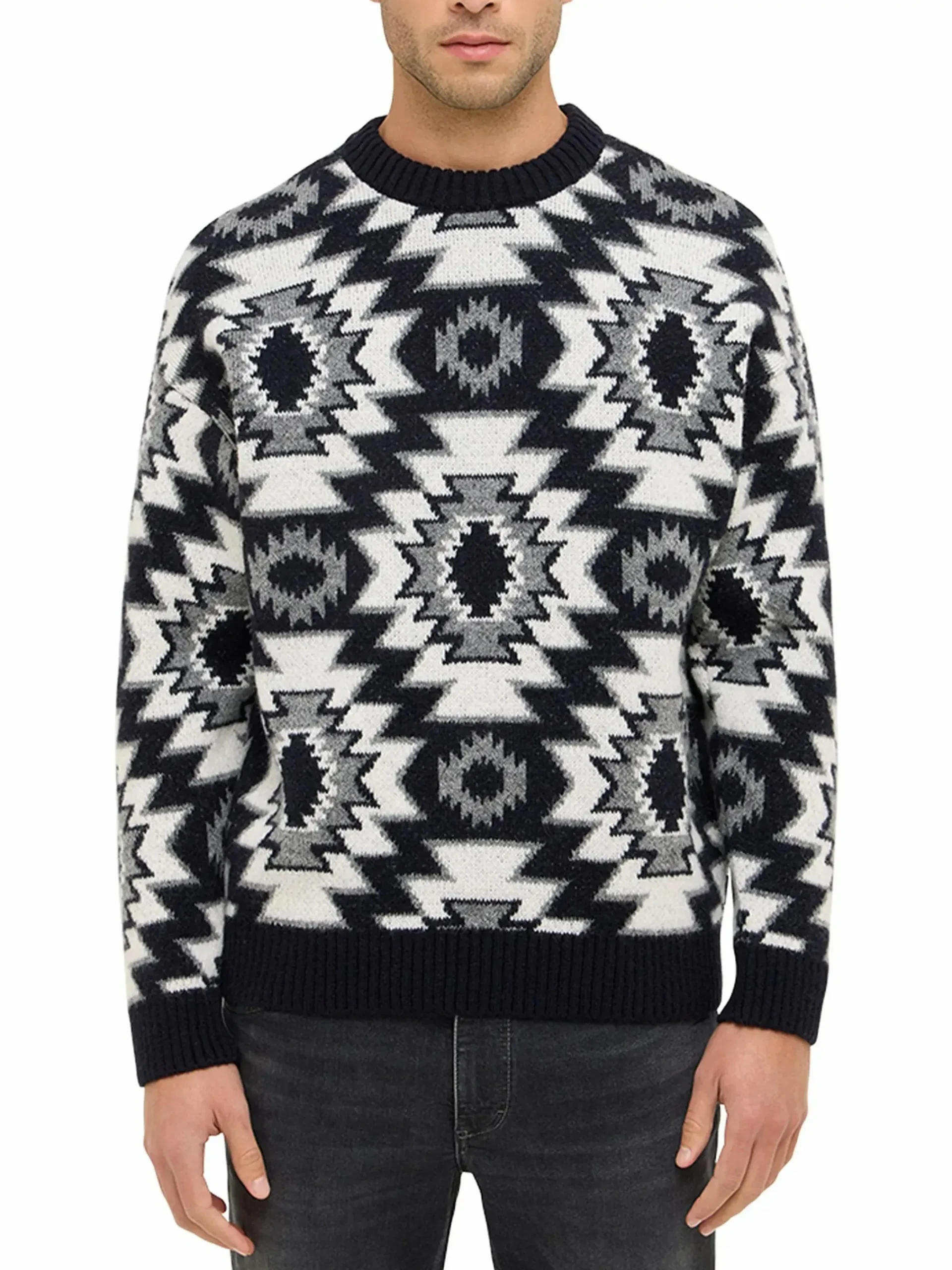 Herren Mustang Herren Strickpullover "Bloomfield"