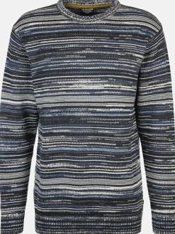 Herren Jim Spencer Herren Strickpullover in gestreifter Optik