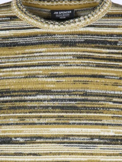 Herren Jim Spencer Herren Strickpullover in gestreifter Optik