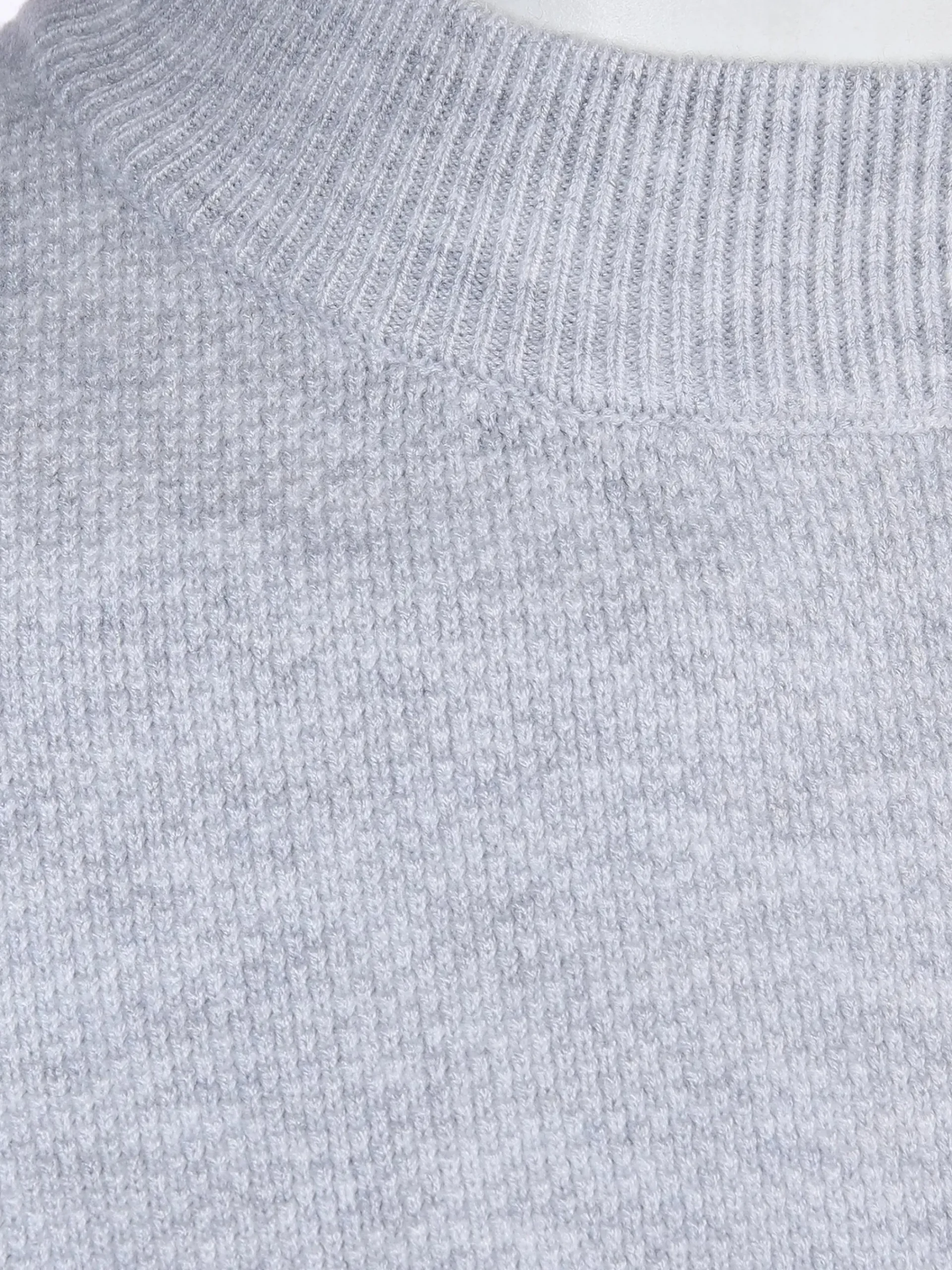 Herren Tom Tailor Herren Strickpullover in melierter Optik