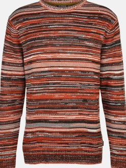 Herren Jim Spencer Herren Strickpullover in gestreifter Optik